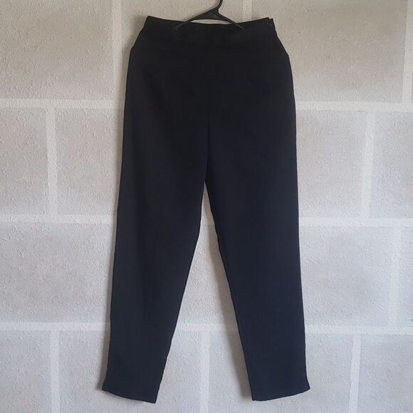 Rear Ends Inc. Juniors Size 7 Black Straight Leg Pants - Picture 1 of 10
